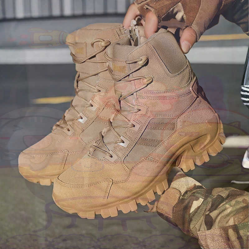 Tech Accessories Gift Ideas - Tan Long Barrel Deadlift Casual Sneakers