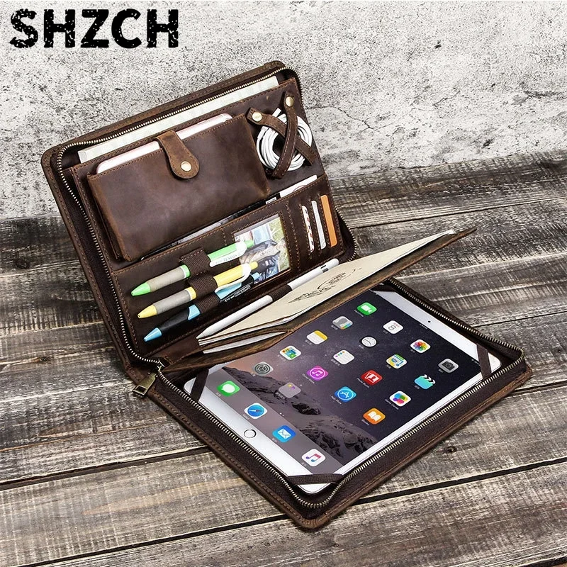 Leather Tablet Storage Bag for - Tech Accessories Types 评论和价格