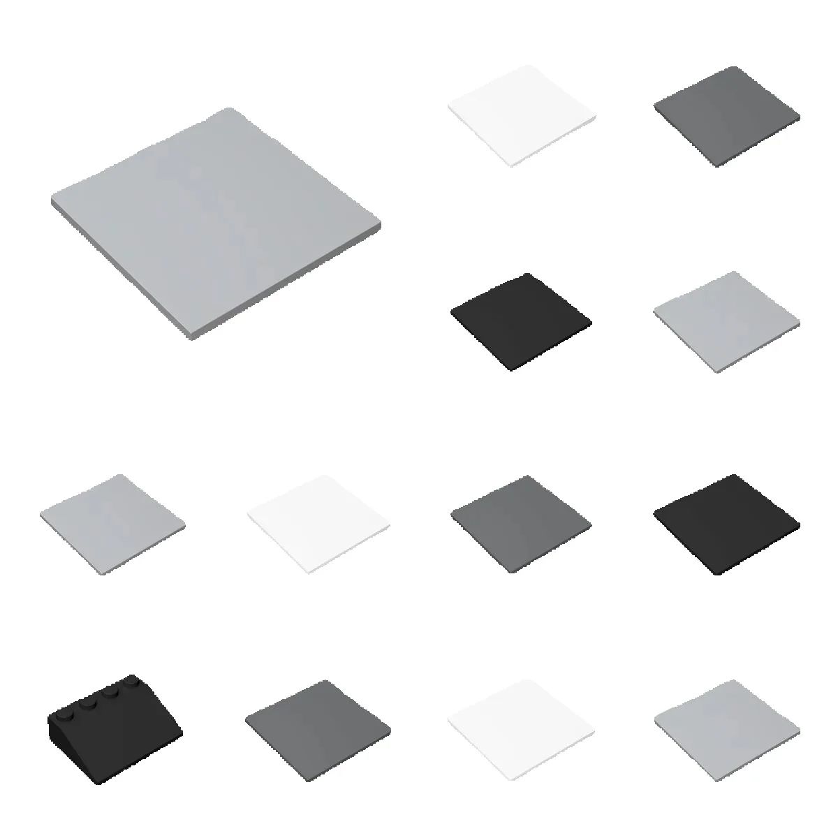 10pcs 10202 Flat Tile 6x6 High - Tech Accessories Gifts 评论和价格