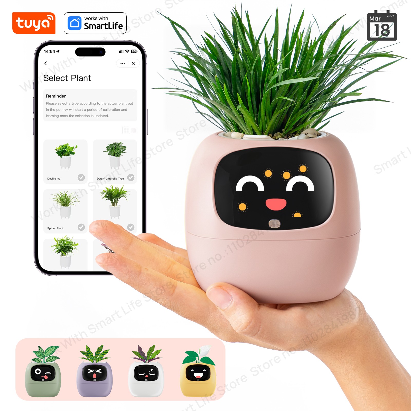 NEW Tuya Ivy'Gen 2' Smart Plan - Tech Accessories Gifts 评论和价格