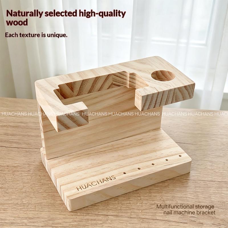 Portable Wooden Nail Drill Bit - Nail Tech Accessories 评论和价格