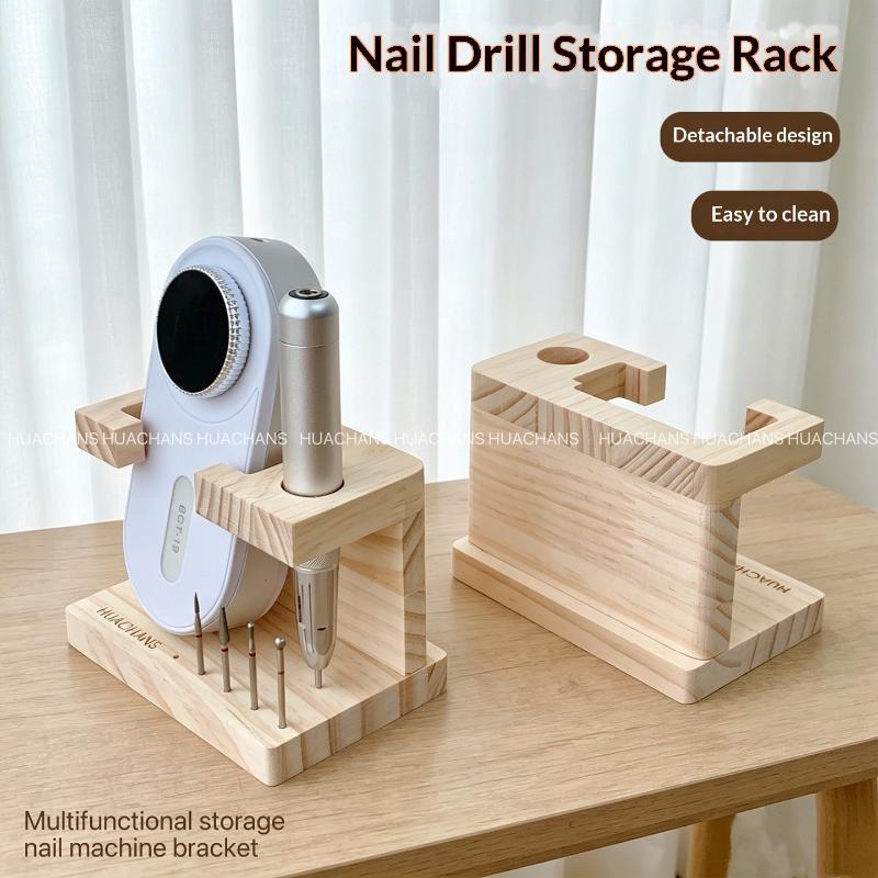 Portable Wooden Nail Drill Bit - Nail Tech Accessories 评论和价格