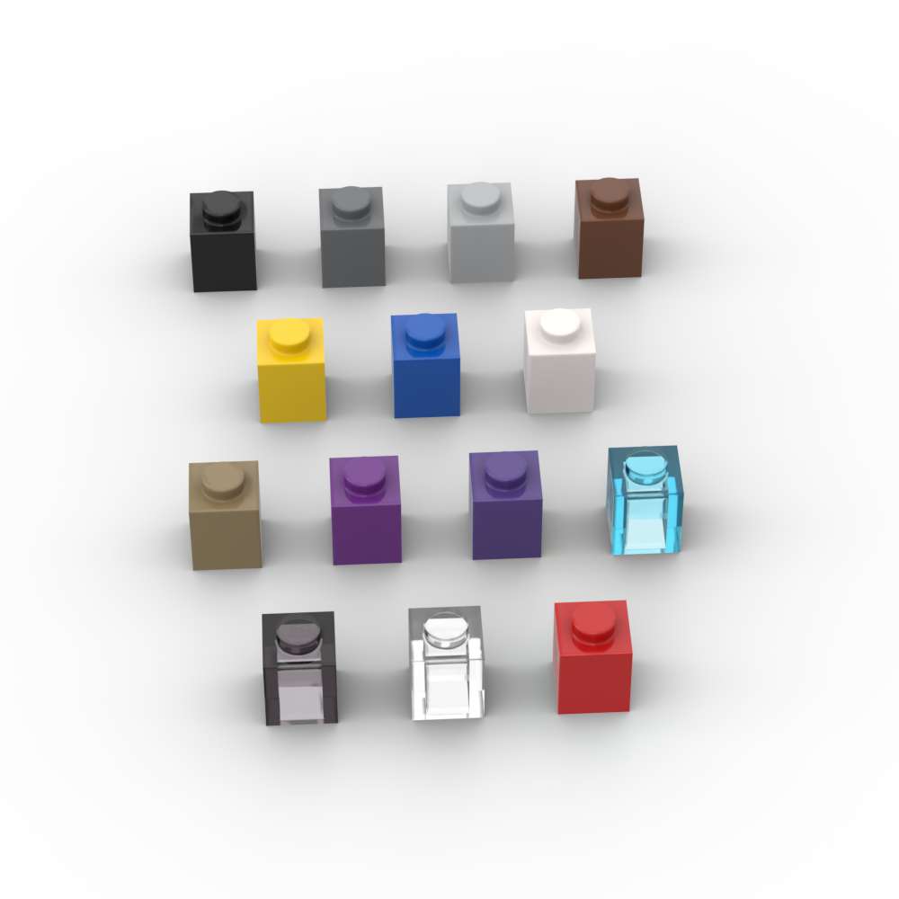 MOC 10PCS 3005 1x1 Bricks Buil - Tech Accessories Gifts 评论和价格