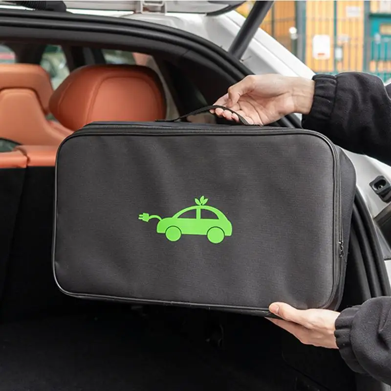 New Car Charger Storage Bag Ca - Cable Organizer Bag 评论和价格