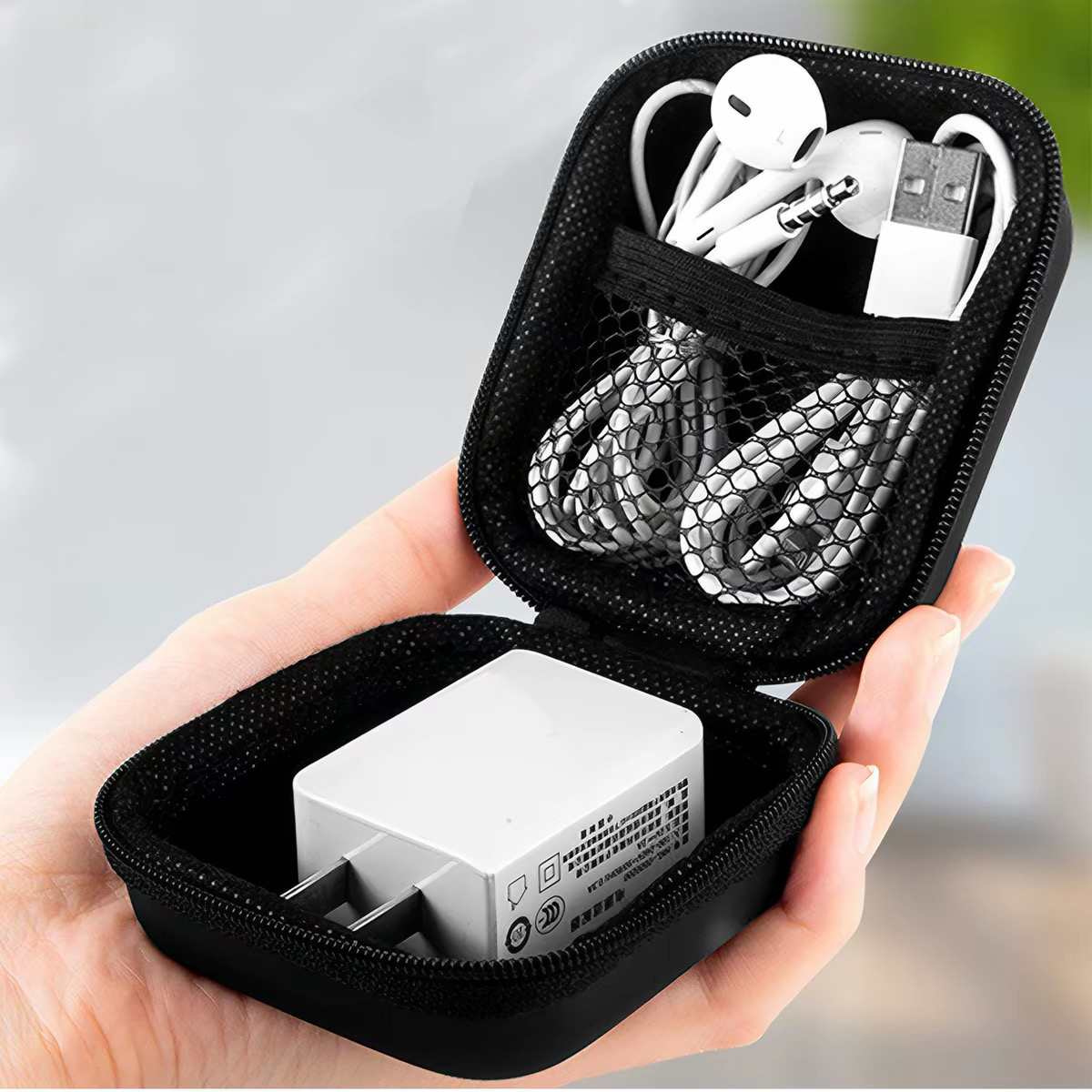 EVA Hard Shell Waterproof Cabl - Cable Organizer Bag 评论和价格